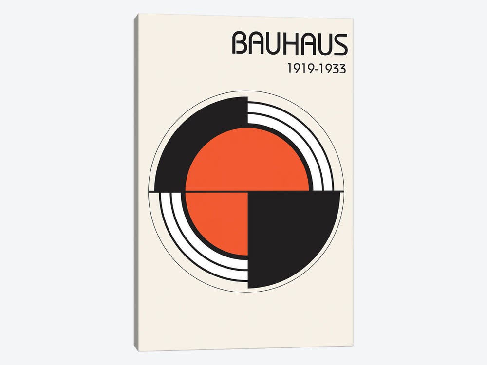Bauhaus I by Design Fabrikken 1-piece Canvas Wall Art