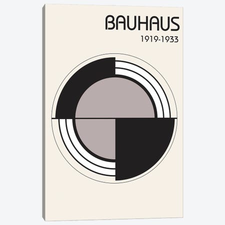 Bauhaus II Canvas Print #FBK510} by Design Fabrikken Art Print
