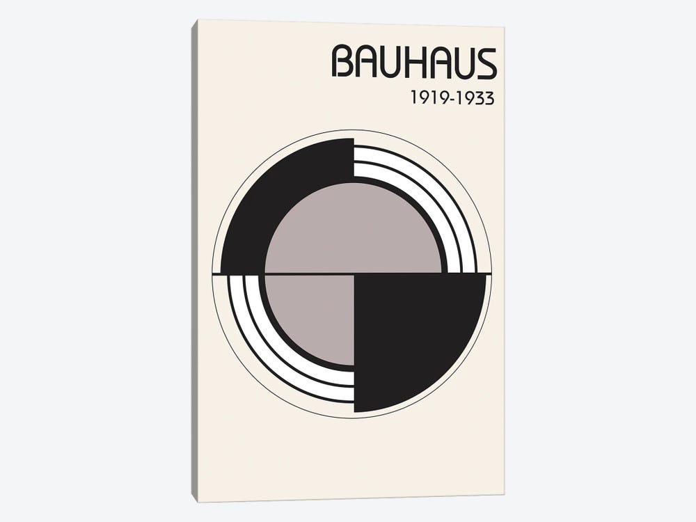 Bauhaus II by Design Fabrikken 1-piece Canvas Wall Art