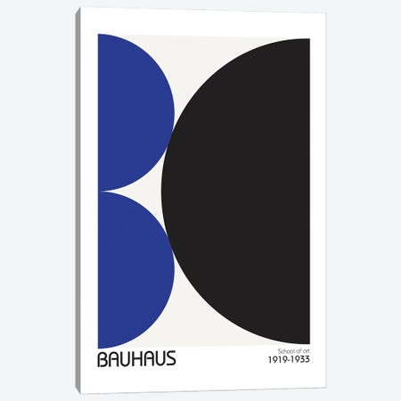 Bauhaus III Canvas Print #FBK511} by Design Fabrikken Canvas Art Print