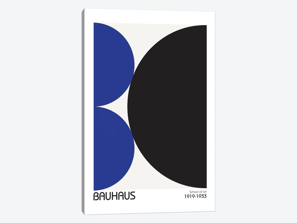 Bauhaus III by Design Fabrikken 1-piece Canvas Print