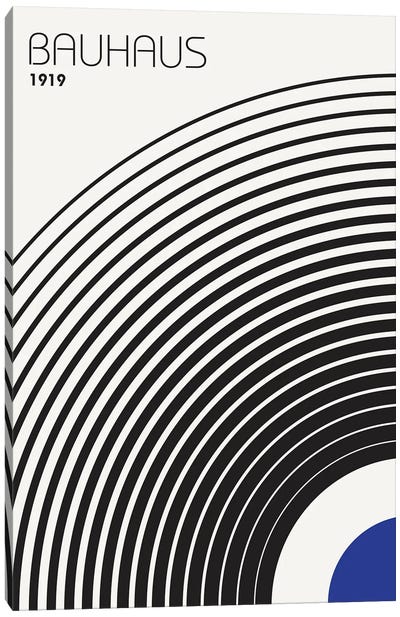 Bauhaus IV Canvas Art Print - Design Fabrikken