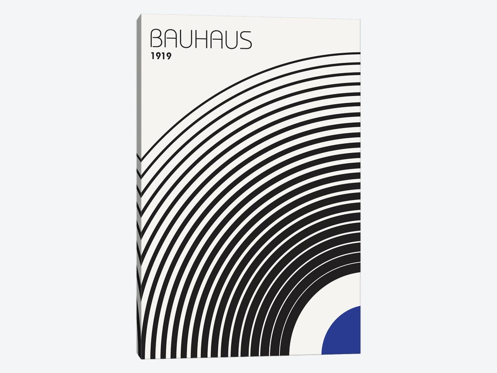 Bauhaus IV by Design Fabrikken 1-piece Canvas Art
