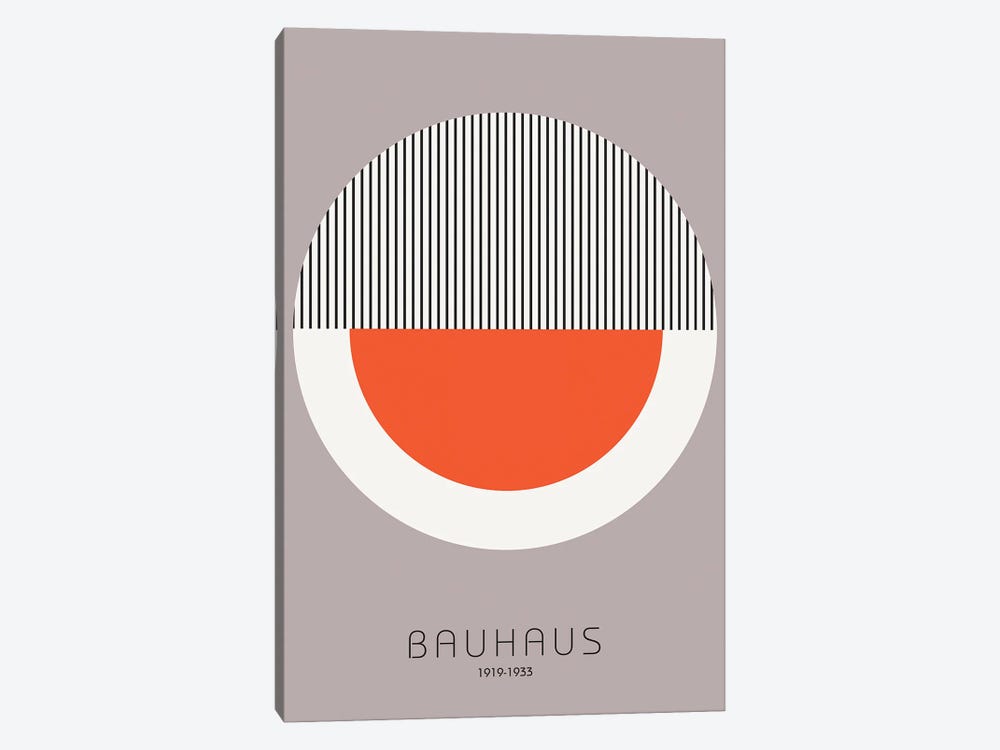 Bauhaus IX by Design Fabrikken 1-piece Canvas Art Print