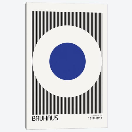Bauhaus V Canvas Print #FBK514} by Design Fabrikken Canvas Art