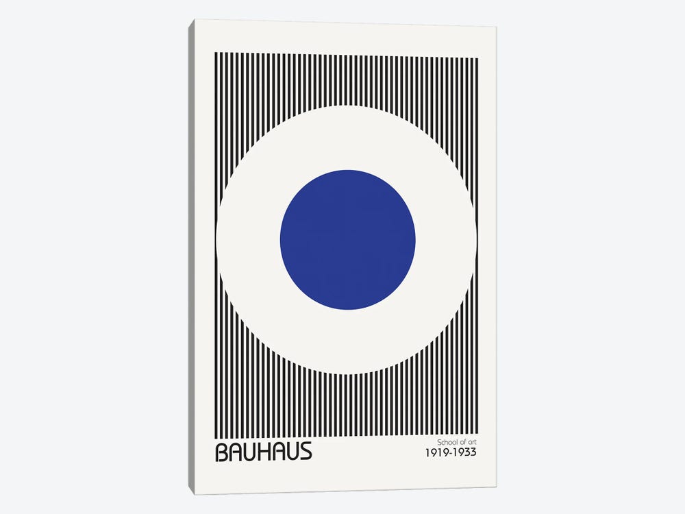 Bauhaus V by Design Fabrikken 1-piece Canvas Wall Art
