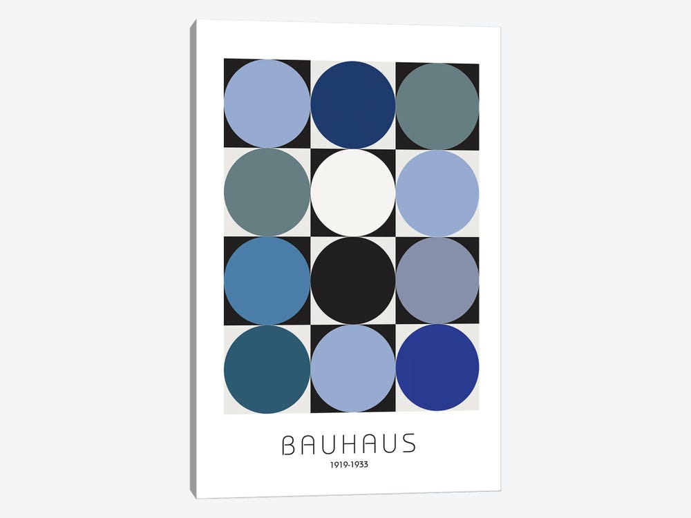 Bauhaus VI by Design Fabrikken 1-piece Canvas Print