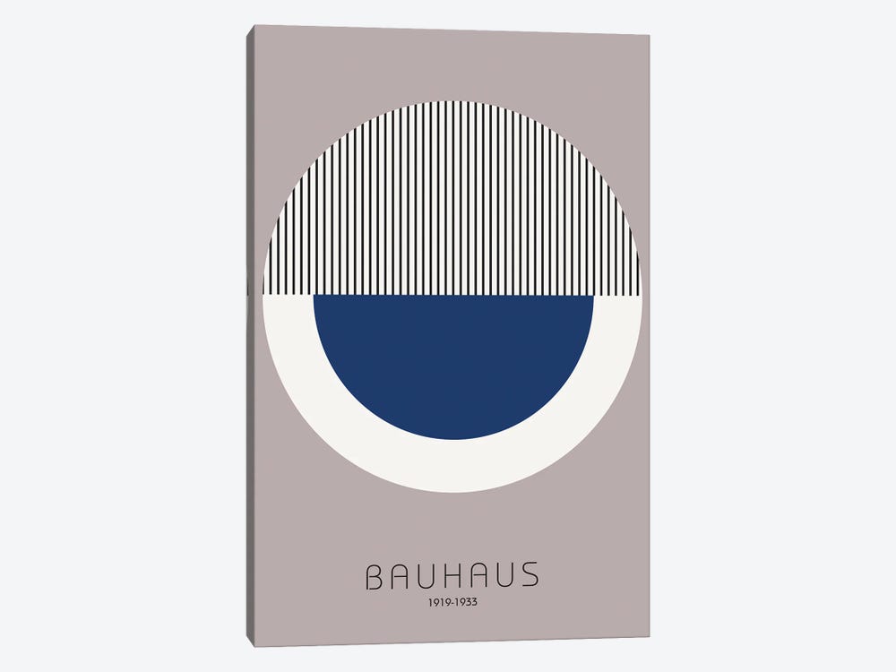 Bauhaus VII by Design Fabrikken 1-piece Canvas Art