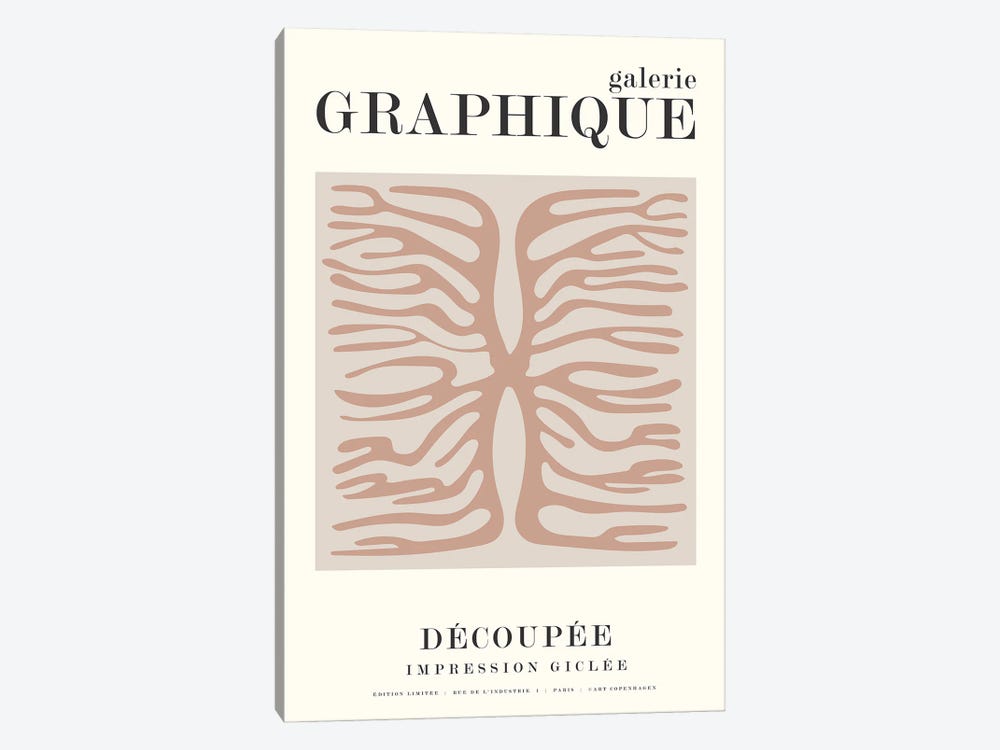 Graphique IX by Design Fabrikken 1-piece Art Print