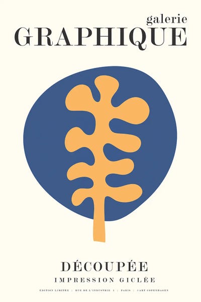 Graphique VII by Design Fabrikken canvas print