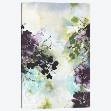 Flower Blush II Canvas Print #FBK53} by Design Fabrikken Canvas Artwork