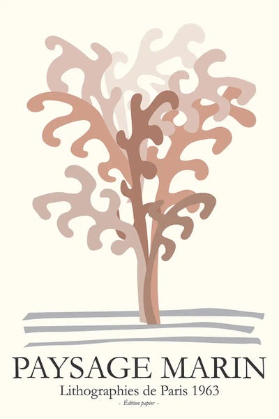 Seascapes IV by Design Fabrikken multi panel art