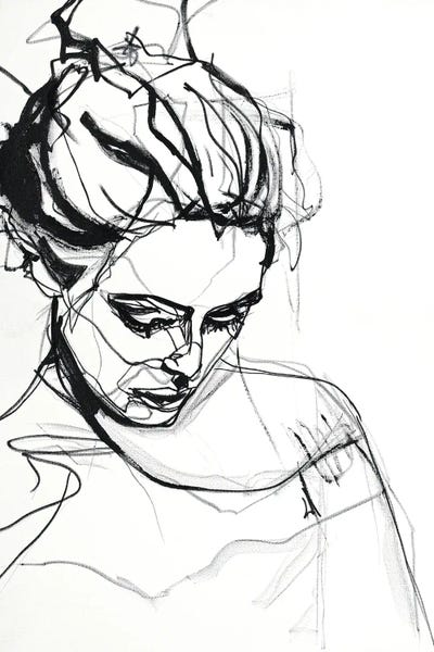 Black & White Drawings & Illustrations: Silhouette I by Design Fabrikken