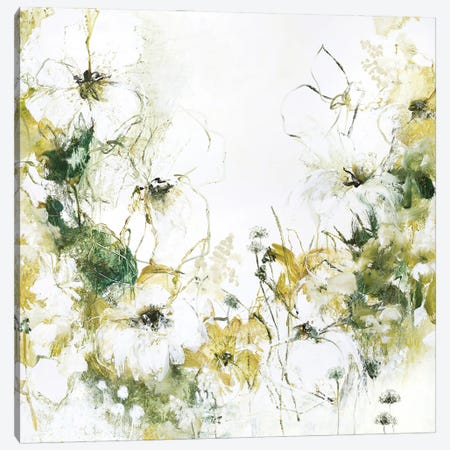 Flower Blush III Canvas Print #FBK54} by Design Fabrikken Canvas Print