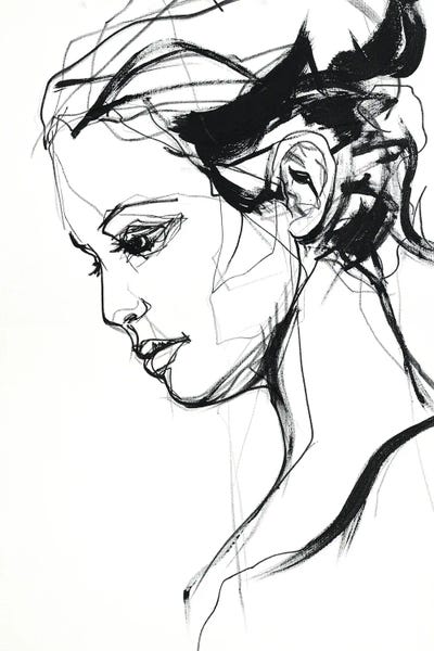 Silhouette II by Design Fabrikken canvas print