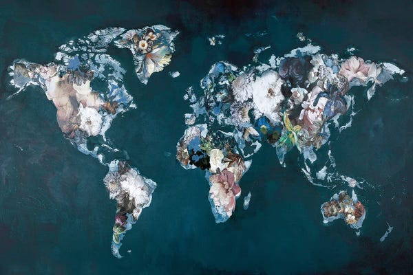 Design Fabrikken: Haute Couture World Map by Design Fabrikken