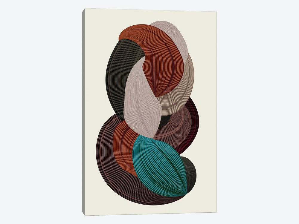 Fibers III by Design Fabrikken 1-piece Canvas Art Print