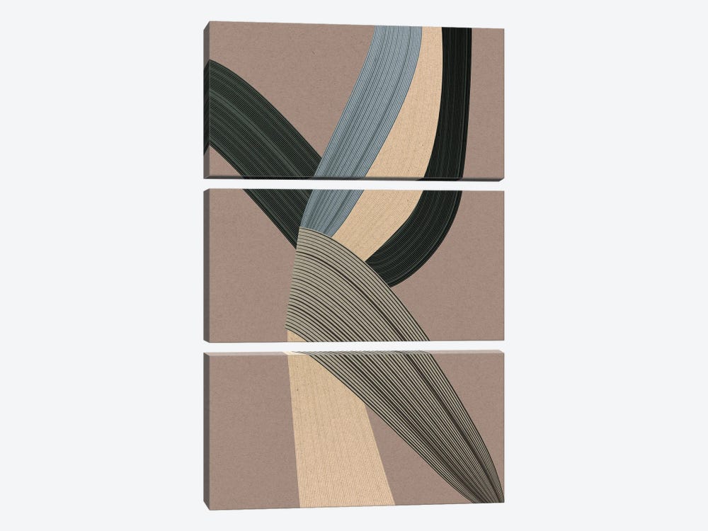 Fibers V by Design Fabrikken 3-piece Canvas Print