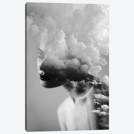 Cloudy Mind Canvas Print #FBK5} by Design Fabrikken Canvas Print