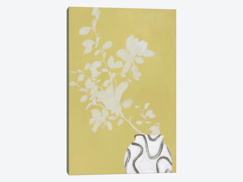 Vanilla Yellow by Design Fabrikken 1-piece Canvas Print