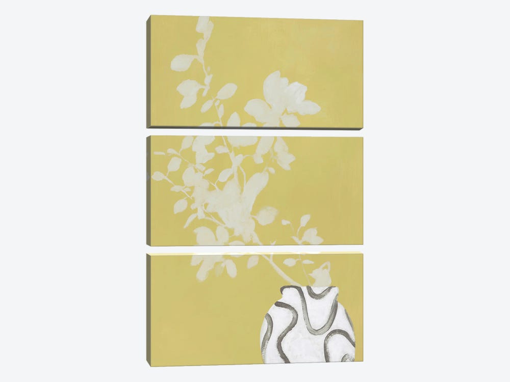 Vanilla Yellow by Design Fabrikken 3-piece Art Print