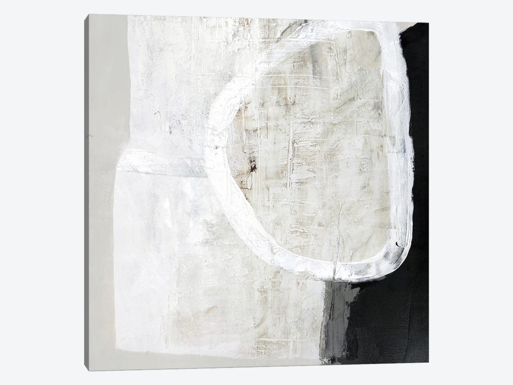 White Stone by Design Fabrikken 1-piece Canvas Art
