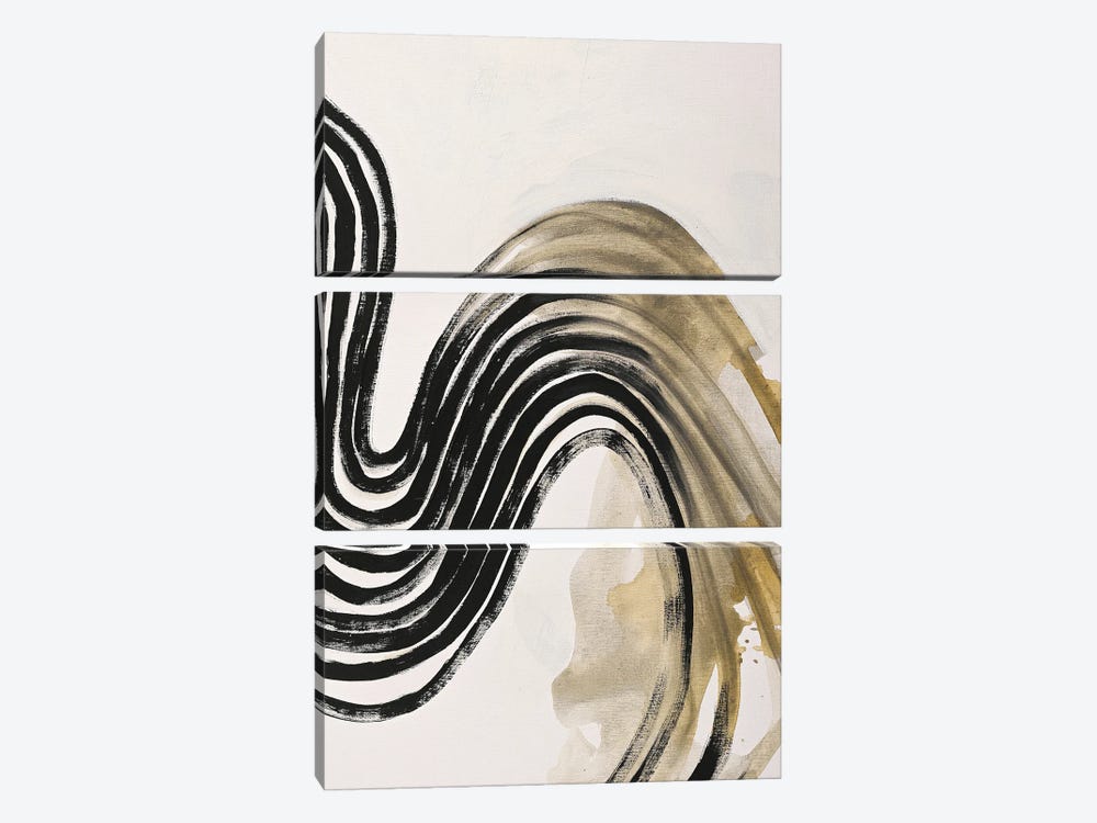 Stripes by Design Fabrikken 3-piece Canvas Artwork