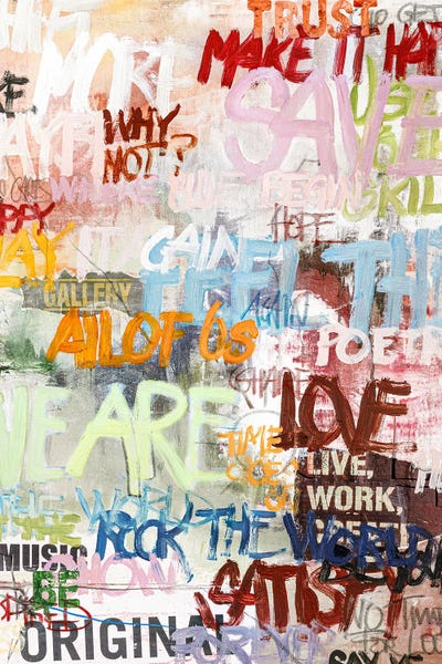 Streetlife by Design Fabrikken canvas print