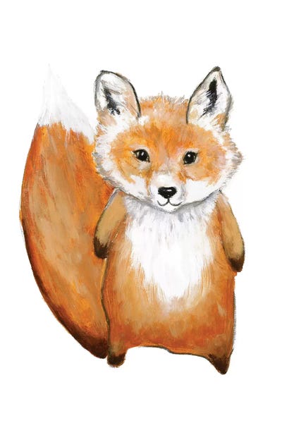 Little Fox by Design Fabrikken canvas print