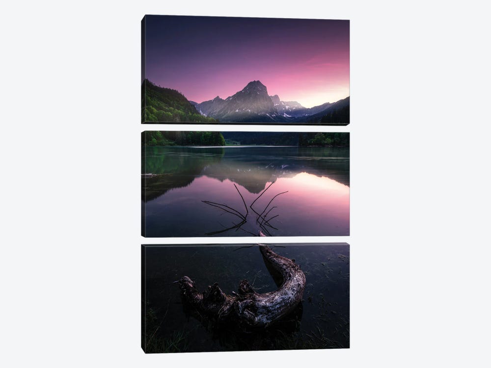 Obersee by Fabio Antenore 3-piece Canvas Print