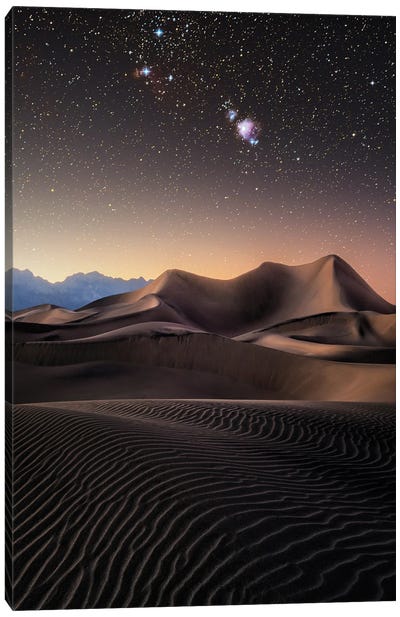 Orion Dunes Canvas Art Print - Hyperreal Photography