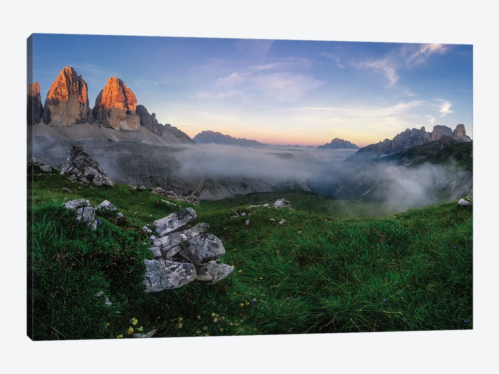 Red Rocks by Fabio Antenore 1-piece Canvas Print