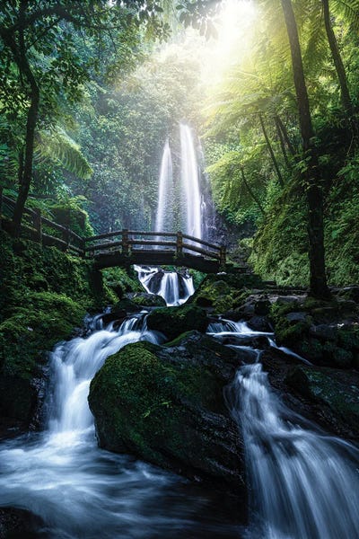 Hyperreal Landscape Photography: Behind The Bridge by Fabio Antenore