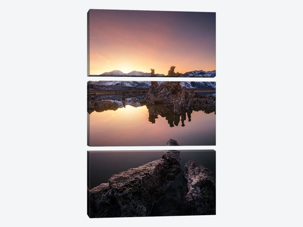 Stereo by Fabio Antenore 3-piece Canvas Print