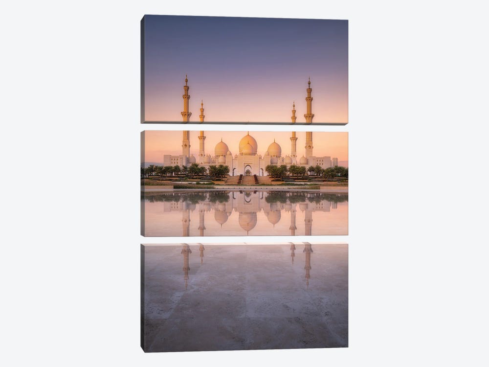 The Mosque by Fabio Antenore 3-piece Canvas Wall Art