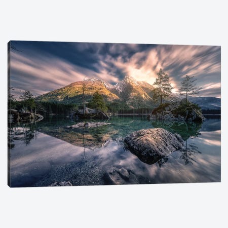 Close To Sunset Canvas Print #FBO9} by Fabio Antenore Canvas Wall Art