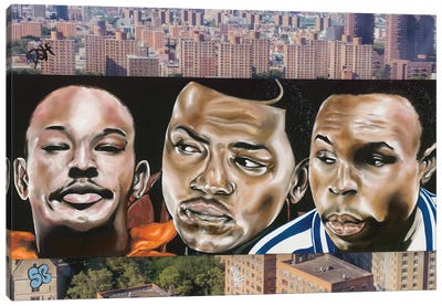 Paid In Full Canvas Art Print - Crime & Gangster Movie Art