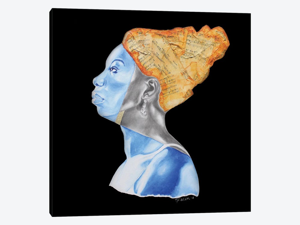 A Blues For Nina by Facin Art 1-piece Art Print