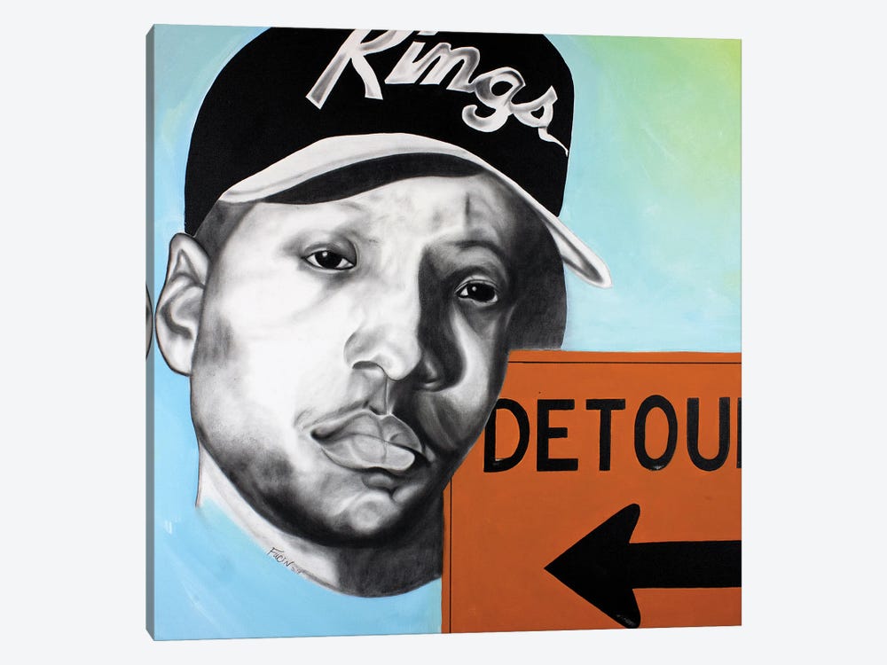 Detour-MC Ren by Facin Art 1-piece Canvas Artwork