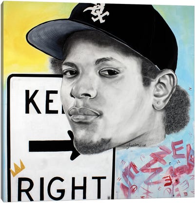 Keep Wright-Eazy E Canvas Art Print - Facin Art