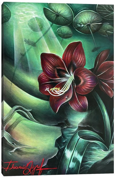 Reborn Canvas Art Print - Daffodil Art