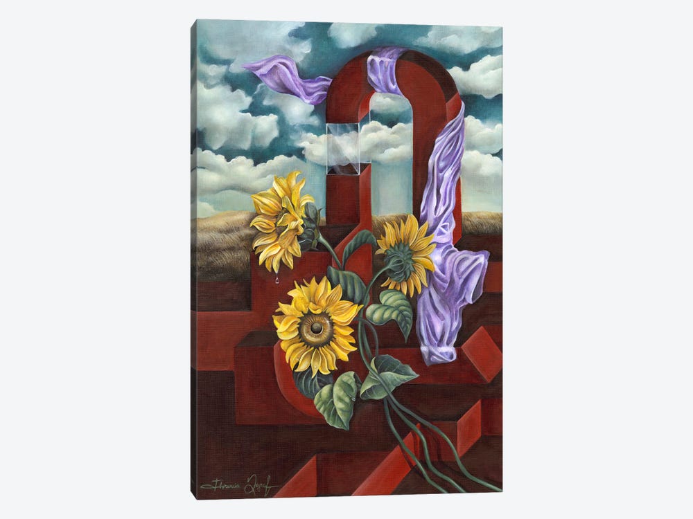Sunflower by Florencia Degraf 1-piece Canvas Print