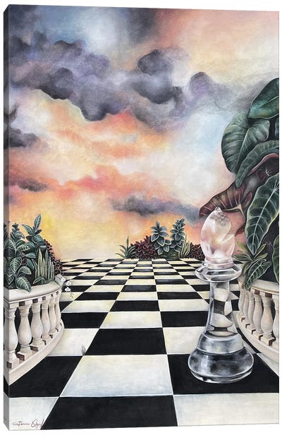 Bishop Canvas Art Print - Psychedelic Dreamscapes