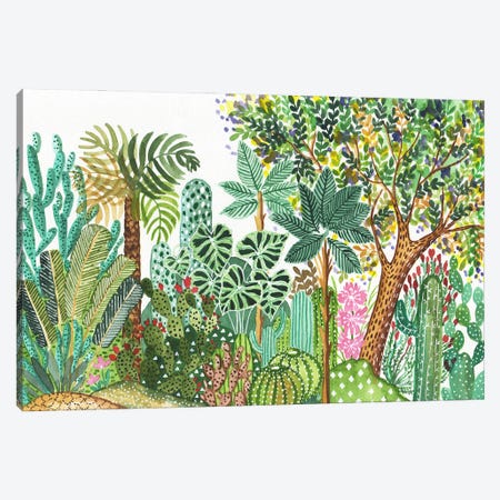 Botanical Garden Canvas Print #FDG11} by FNK Designs Canvas Art