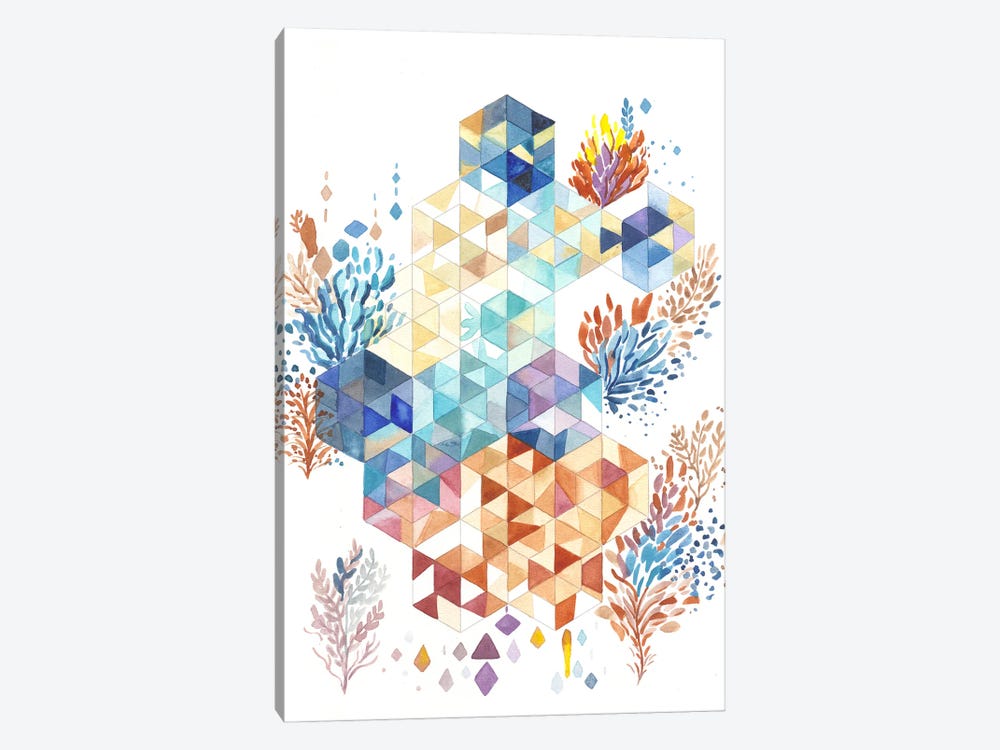 Geometric by FNK Designs 1-piece Canvas Print