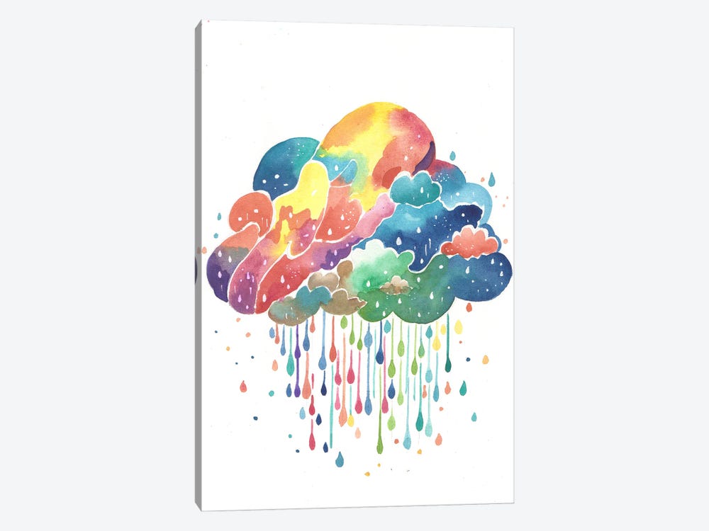 A Secret Sky by FNK Designs 1-piece Canvas Print