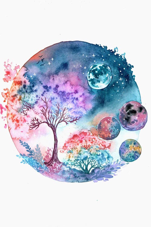 Moonlit Tree