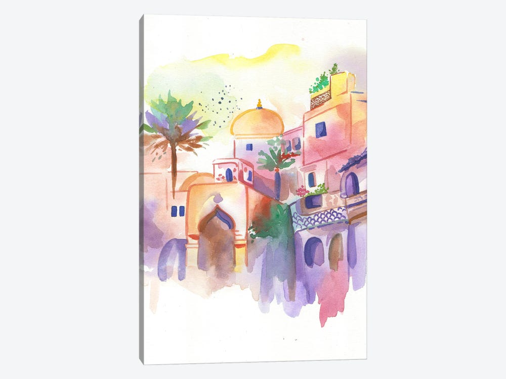 Morocco Travel by FNK Designs 1-piece Art Print