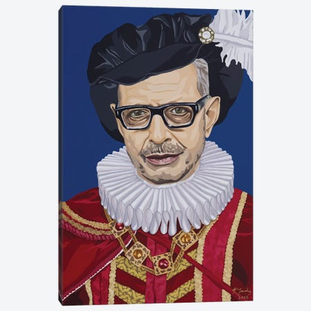 Jeff Goldblum, Renaissance Man Canvas Print #FDY6} by Kristin Fardy Canvas Wall Art