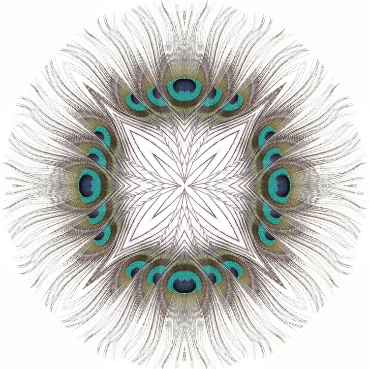 Peacock Feather Mandala